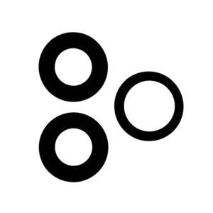 Apple iPhone 11 Pro Max sklíčko zadní kamery (SET 3ks - levé 2 čočky a pravá 1 čočka)