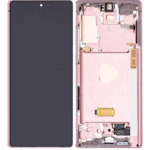 Samsung Galaxy Note20 (N980) LCD displej + Dotyk Bronzová/Bronze - Service Pack
