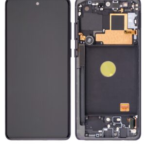 Samsung Galaxy Note10 Lite (N770) LCD displej + Dotyková Deska Černá/Black Originální kvalita - Service pack