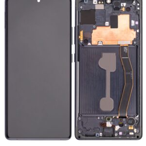 Samsung Galaxy S10 Lite (G770) LCD displej + Dotyk Černá/Black Originální kvalita - service pack