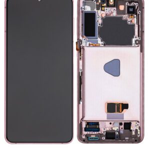 Samsung Galaxy S21+ (G996) LCD displej + Dotyk + Přední kryt Originální kvalita Fialová/Purple - Service pack