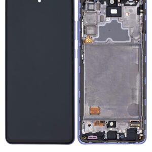 Samsung Galaxy A72 (A725) LCD displej + Dotyková Fialová/Purple Originální kvalita - Service pack
