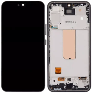 Samsung Galaxy A54 5G (A546) LCD displej + Dotyková Deska + Přední kryt Černá/Black Originální kvalita - Service pack