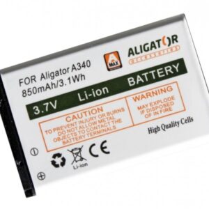 Baterie ALIGATOR A340/A310/A311/A320/V600, Li-Ion 850 mAh, originální