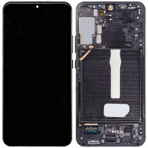Samsung Galaxy S22+ (S906) LCD displej + Dotyk + Přední kryt Originální kvalita Černá/Black - Service pack