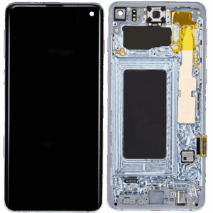 Samsung Galaxy S10 (G973) LCD displej + Dotyk Modrá/Blue Originální kvalita - service pack