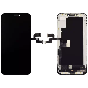 Apple iPhone XS LCD displej s dotykovým sklem Prémiová kvalita Černá/Black