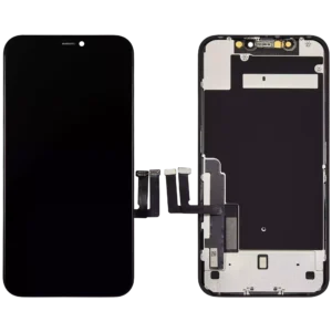Apple iPhone 11 LCD displej s dotykovým sklem Prémiová kvalita Černá/Black