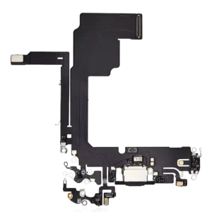 Apple iPhone 15 Pro Nabíjecí flex včetně mikrofonu Černá/Black