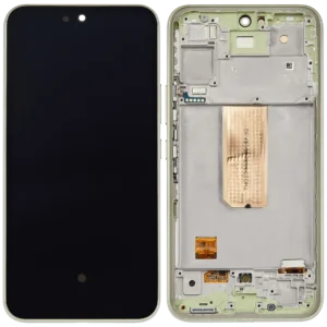 Samsung Galaxy A54 5G (A546) LCD displej + Dotyková Deska + Přední kryt Zelená/Green Originální kvalita - Service pack