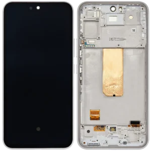 Samsung Galaxy A54 5G (A546) LCD displej + Dotyková Deska + Přední kryt Bílá/White Originální kvalita - Service pack