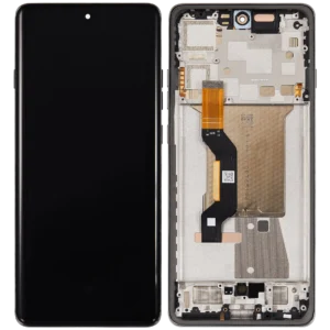 Motorola Edge 60 Pro (XT2507) LCD displej + Dotyková Deska + Přední kryt Originální kvalita Černá/Black - Service pack