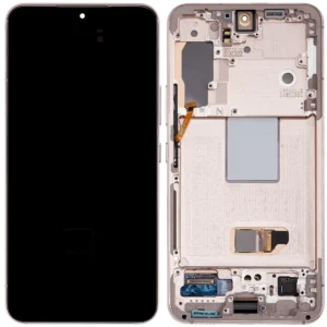 Samsung Galaxy S22 (S901) LCD displej + Dotyk + Přední kryt Originální kvalita Fialová/Purple - Service pack