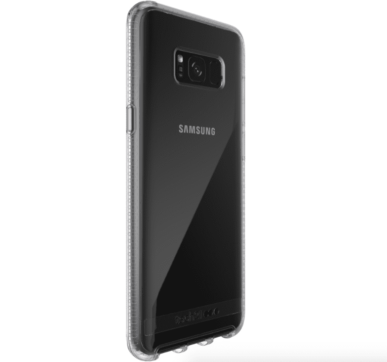 Zadní ochranný kryt Tech21 Pure Clear pro Samsung Galaxy S8 Plus, transparentní