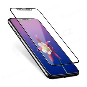 USAMS BH406 Tvrzené Sklo Soft Side 0,23mm 3D Black pro iPhone X/XS