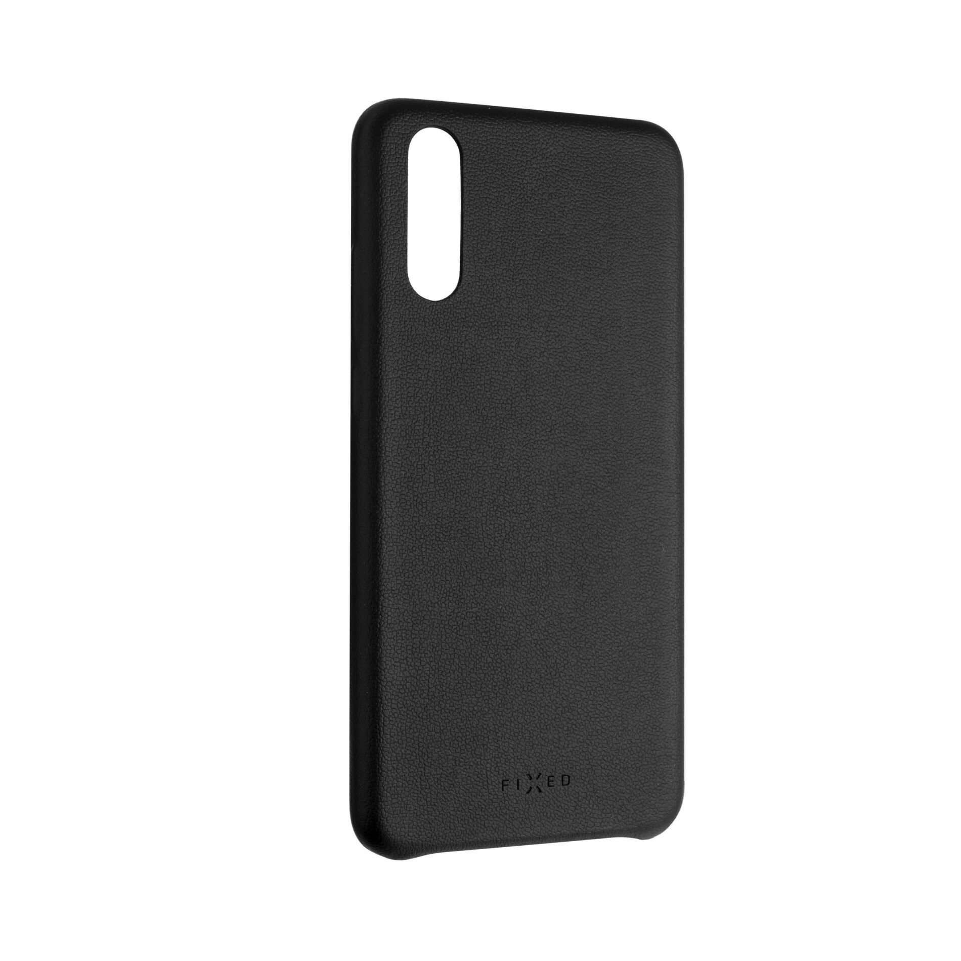 Zadní kryt FIXED Tale pro Huawei P20, PU kůže, černý
