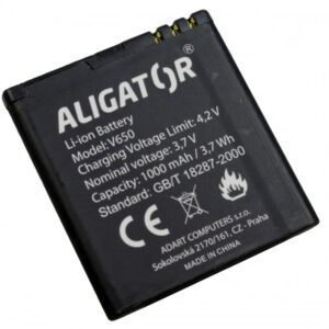 Baterie ALIGATOR V650, Li-Ion 1000 mAh, originální