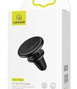 USAMS ZJ047 Lead TU Držák do Auta do Větráku Black