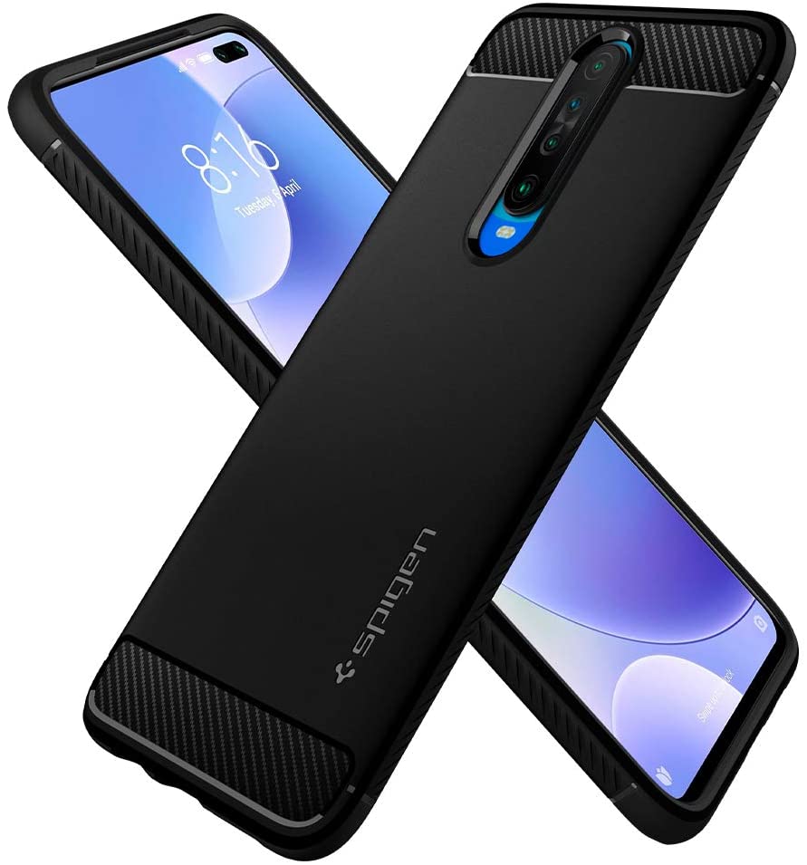 Spigen Rugged Armor - Xiaomi POCO X2/Redmi K30 , černá - Obrázek 3