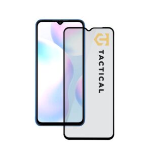 Tactical Glass Shield 5D sklo pro Xiaomi Redmi 9A / 9AT / 9C Černá