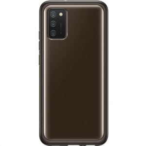 Samsung EF-QA026TBE Soft Clear Kryt pro Galaxy A02s Černé