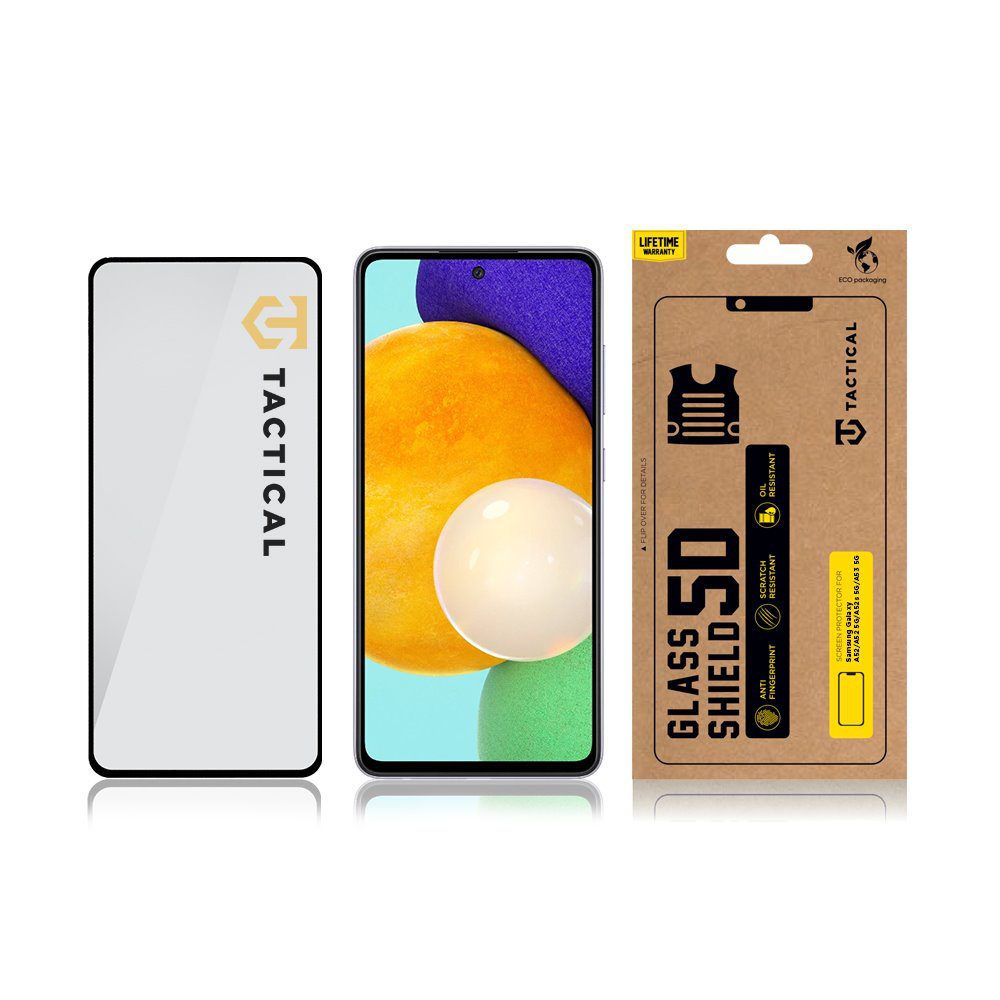 Tactical Glass Shield 5D tvrzené sklo pro Samsung Galaxy A51 / A52 4G / A52 5G / A52s 5G / A53 5G / S20 FE Black - Obrázek 6
