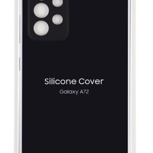 Samsung EF-PA725TBE Silikonový Kryt pro Galaxy A72 Black