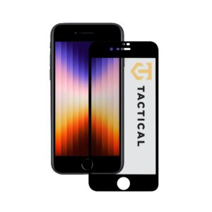 Tactical Glass Shield 5D tvrzené sklo pro Apple iPhone 7 / 8 / SE 2020 / SE 2022 Black