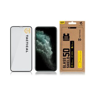 Tactical Glass Shield 5D sklo pro Apple iPhone 11 Pro / iPhone XS / iPhone X Black