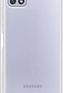 EF-QA225TTE Samsung Soft Clear Kryt pro Galaxy A22 LTE Transparentní