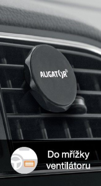 Aligator HA08, magnetický držák do ventilační mřížky, univerzální - Obrázek 8
