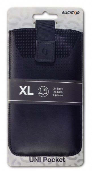 Pouzdro ALIGATOR UNI POCKET, velikost XL (158*93), černá - Obrázek 4