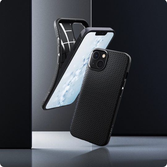 Spigen Liquid Air, black - iPhone 13 - Obrázek 2