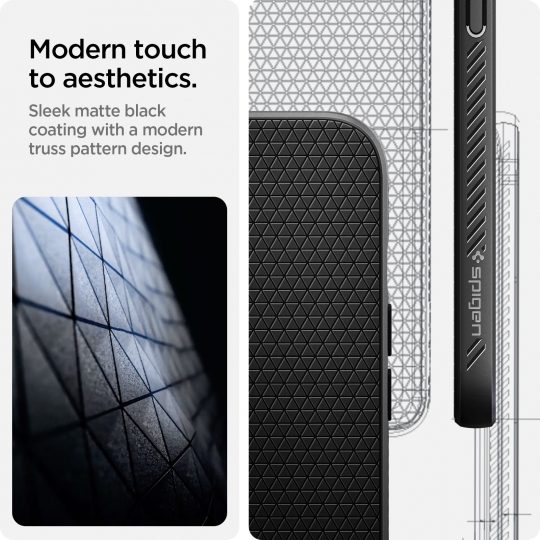 Spigen Liquid Air, black - iPhone 13 - Obrázek 9