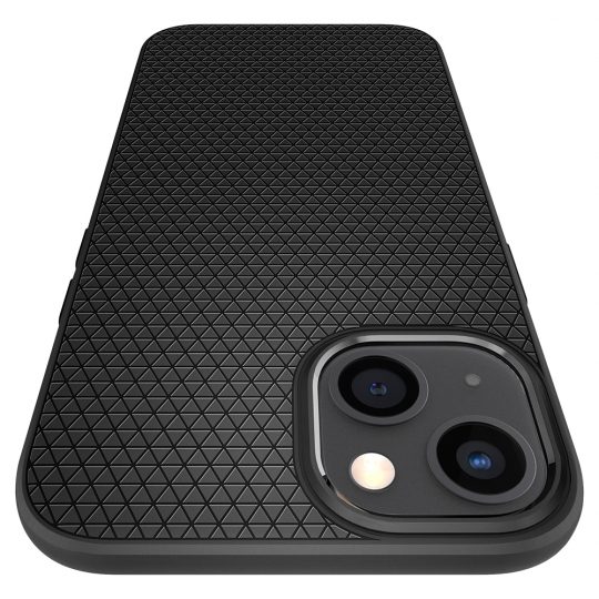 Spigen Liquid Air, matte black - iPhone 13 Mini - Obrázek 9