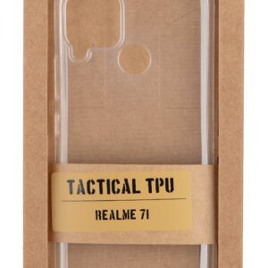 Tactical TPU Kryt pro Realme 7i / C15 / Narzo 20 / Narzo 30A Transparentní