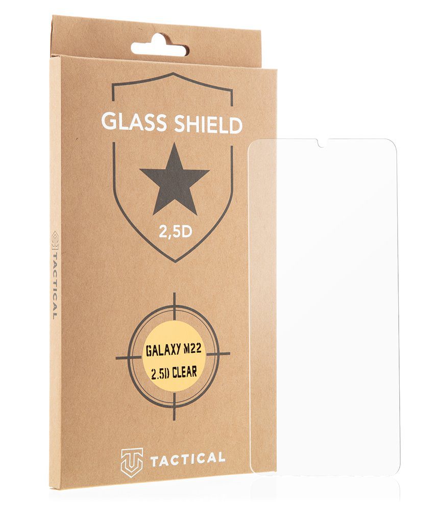 Tactical Glass Shield 2.5D Tvrzené sklo pro Samsung Galaxy M22 Clear