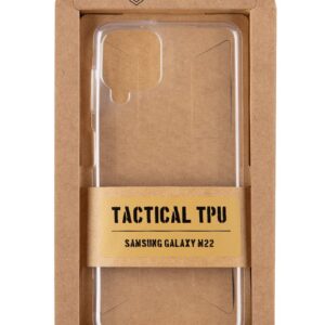 Tactical TPU Kryt pro Samsung Galaxy M22 Transparentní