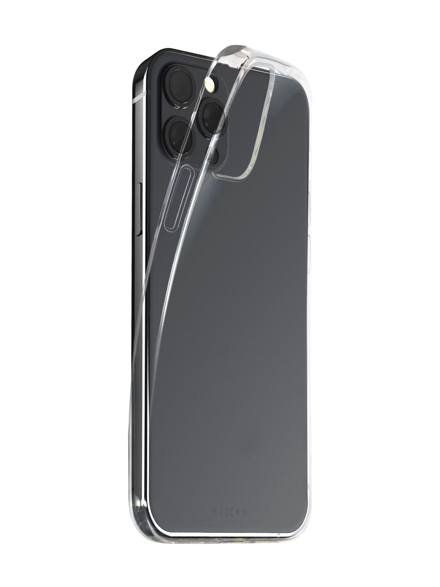 TPU gelové pouzdro FIXED Slim AntiUV pro Apple iPhone 13, čiré - Obrázek 5