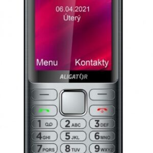ALIGATOR D950 Dual sim stříbrný