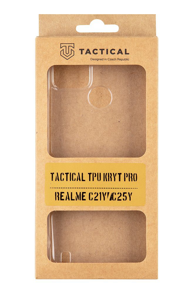 Tactical TPU Pouzdro pro Realme C21Y/C25Y Transparent