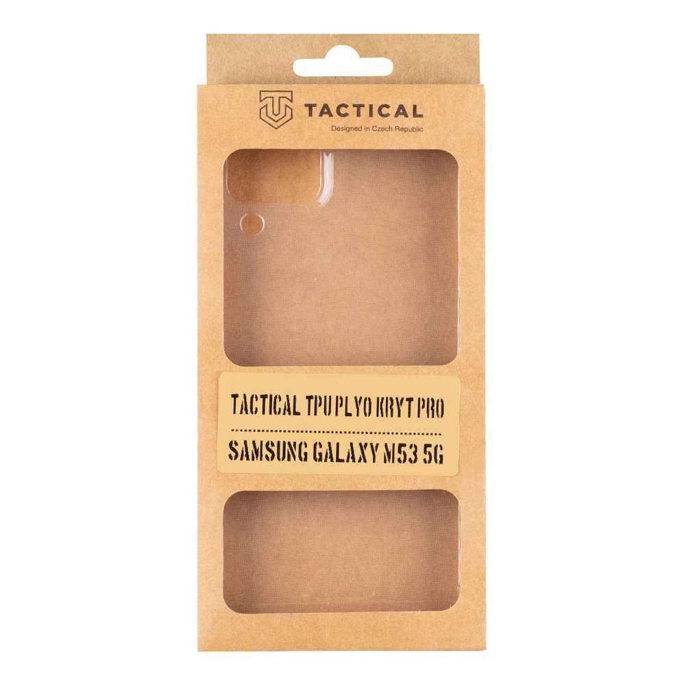 Tactical TPU Plyo Kryt pro Samsung Galaxy M53 5G Transparentní - Obrázek 4