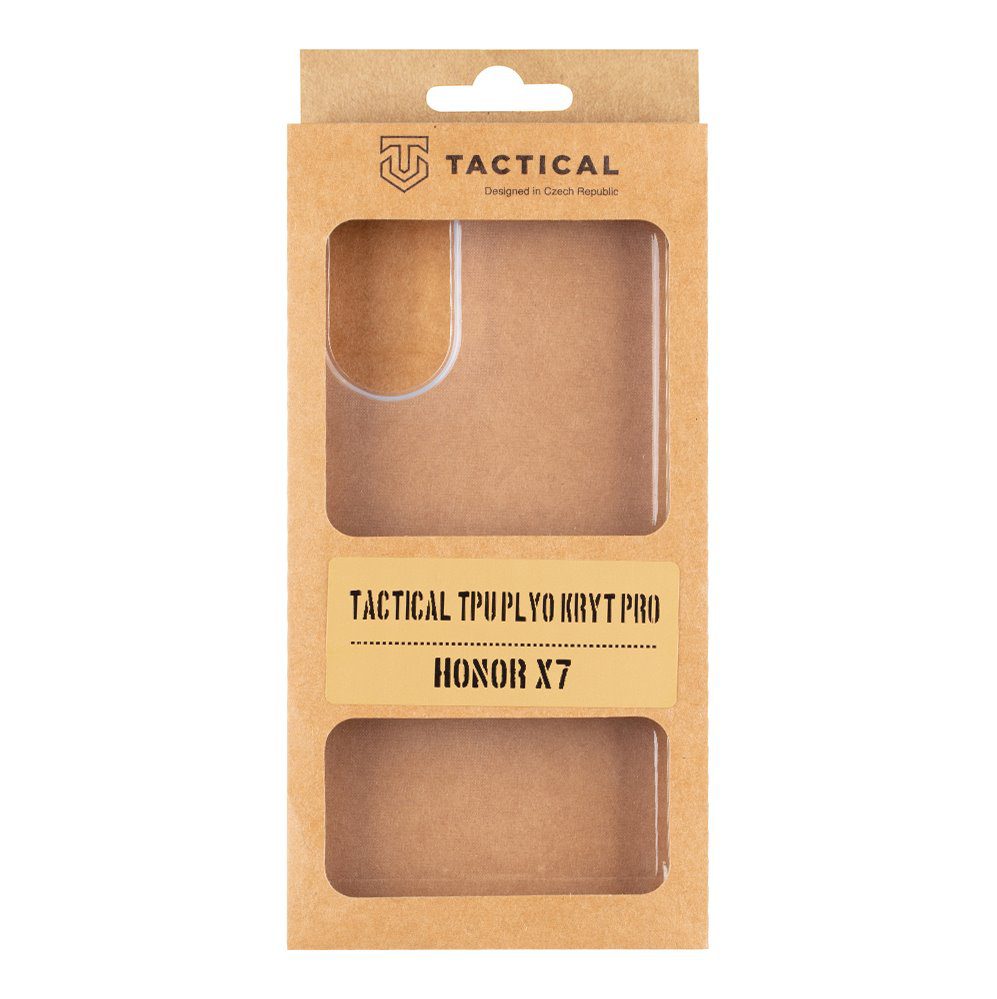 Tactical TPU Plyo Kryt pro Honor X7 Transparentní - Obrázek 4