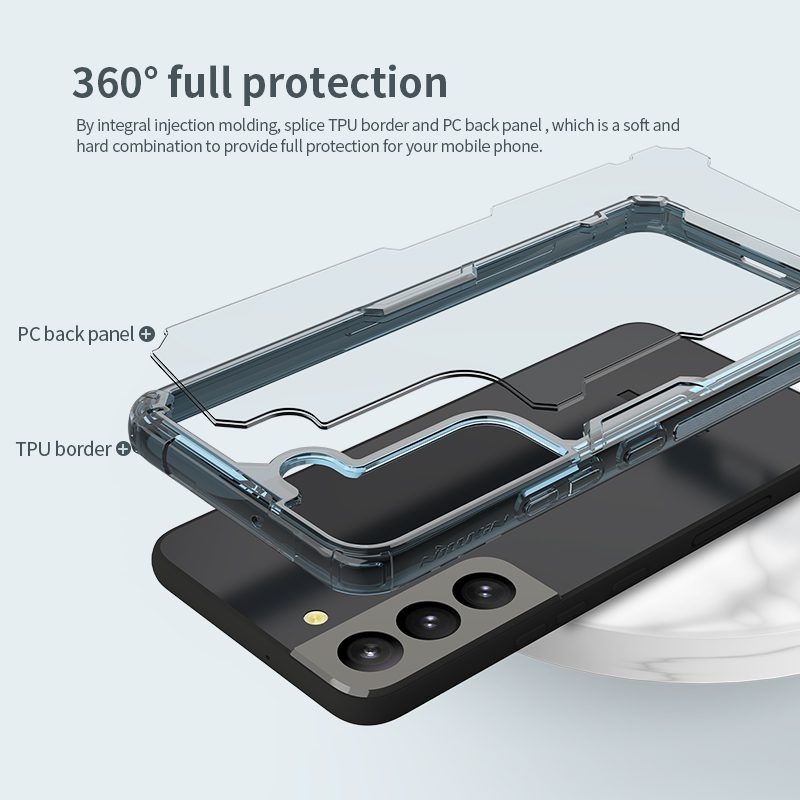 Nillkin Nature TPU PRO Kryt pro Samsung Galaxy S22 Blue - Obrázek 6