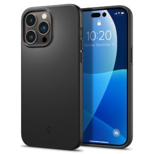 Spigen Thin Fit, black / černá - iPhone 14 Pro