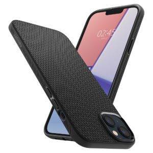 Spigen Liquid Air, matte black - iPhone 14 Plus