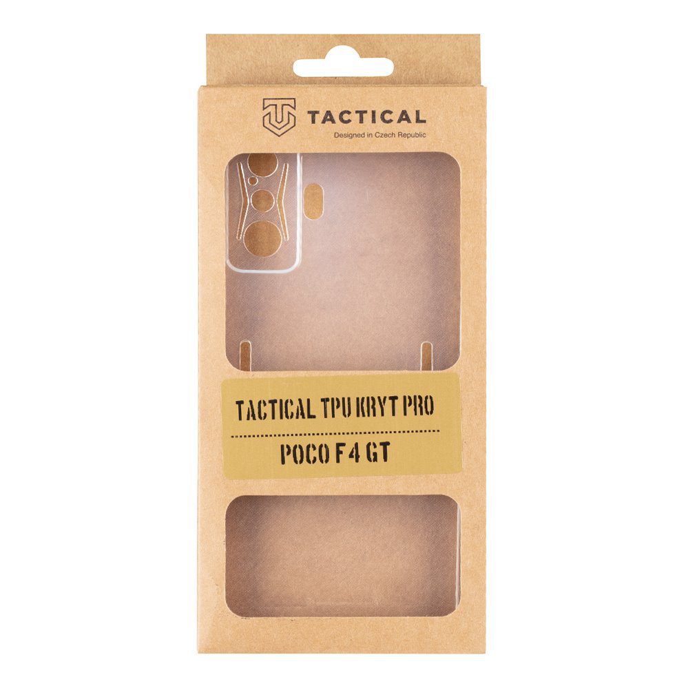 Tactical TPU Kryt pro Poco F4 GT Transparent - Obrázek 3