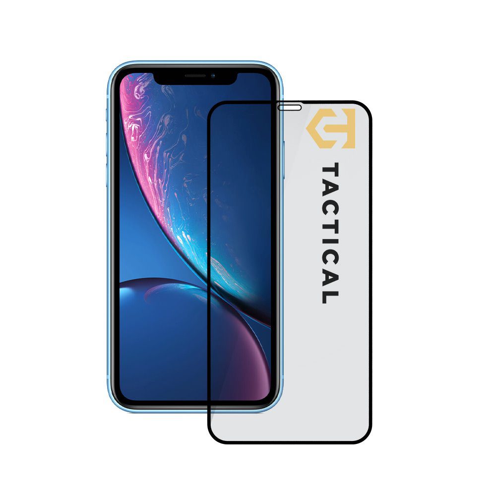 Tactical Glass Shield 5D sklo pro Apple iPhone 11/XR Black - Obrázek 2