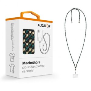 Aligator Machršňůra - Univerzální šňůrka pro mobilní telefon, maskáčová