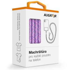 Univerzální šňůrka pro mobilní telefon Aligator Machršňůra, strakatá